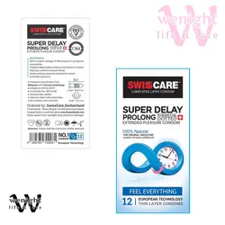 قیمت و خرید کاندوم تاخیری Super Delay سوییس کر - وی نایت