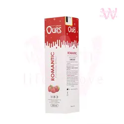 ژل روان کننده اورز مدل رومانتیک حجم 100 میلی لیتر Romantic OURS - آرایشی بهداشتی وی نایت