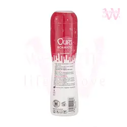 ژل روان کننده اورز مدل رومانتیک حجم 100 میلی لیتر Romantic OURS - آرایشی بهداشتی وی نایت