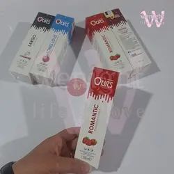 ژل روان کننده اورز مدل رومانتیک حجم 100 میلی لیتر Romantic OURS - آرایشی بهداشتی وی نایت