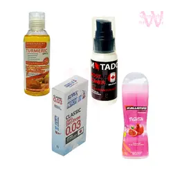 پک لوازم زناشویی ویژه عروس و داماد - آرایشی بهداشتی وی نایت