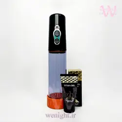 پک حجم دهنده آقایان (وکیوم شارژی + تیتان گلد) | ارسال محرمانه و فوری - آرایشی بهداشتی وی نایت