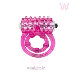 قیمت خرید ویبراتور دو حلقه مردانه سیلیکونی - ارسال محرمانه