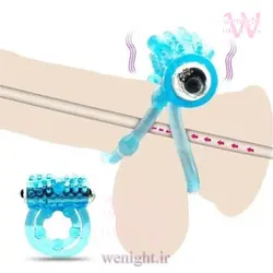 قیمت خرید ویبراتور دو حلقه مردانه سیلیکونی - ارسال محرمانه