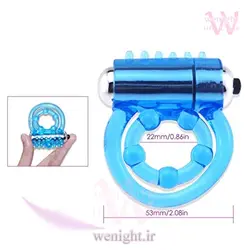 قیمت خرید ویبراتور دو حلقه مردانه سیلیکونی - ارسال محرمانه