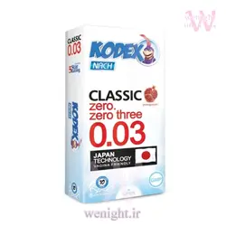 قیمت خرید کاندوم کدکس 0.03 مدل اناری - فروشگاه وی نایت