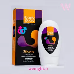 ژل لوبریکانت سیلیکونی بادیگارد حجم 50 میل | خیلی چرب خیلی روان - آرایشی بهداشتی وی نایت