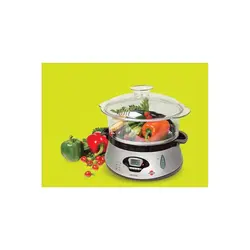 بخار پز پارس خزر مدل دیجی استیل - فروشگاه لوازم خانگی 7848