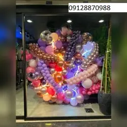 بادکنک آرایی طرح شلوغ