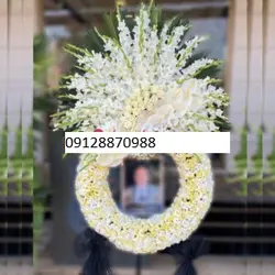 پایه گل سوگواری