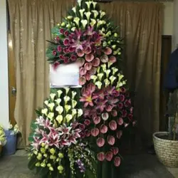 تاج گل برای مسجد الرضا مهران پیامبر 100a48