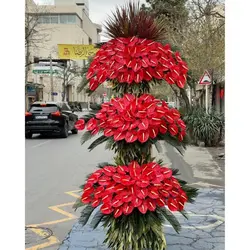 تاج گل برای نمایشگاه نمایشگاه بین المللی ایران پلاست t86