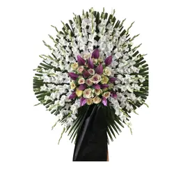 تاج گل پرنیا - فروشگاه آنلاین گل| تاج گل|باکس گل|دسته گل|سبد گل