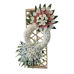 تاج گل پروانه - فروشگاه آنلاین گل| تاج گل|باکس گل|دسته گل|سبد گل