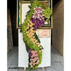 تاج گل تبریک افتتاحیه مزون t29