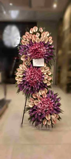 تاج گل تبریک_1109 - گل پارسیان