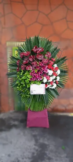 تاج گل تبریک_1110 - گل پارسیان