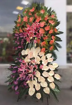 تاج گل تبریک_1113 - گل پارسیان