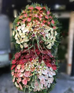 تاج گل تبریک_1122 - گل پارسیان