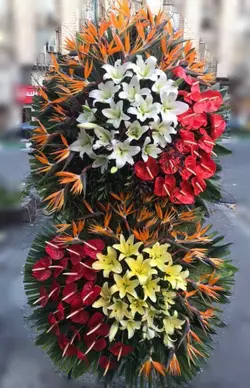 تاج گل تبریک_1141 - گل پارسیان