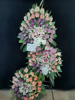 تاج گل تبریک_1144 - گل پارسیان