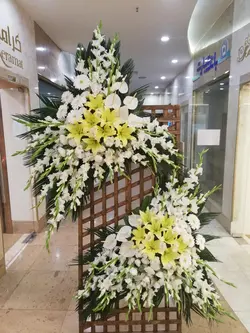 تاج گل ترحیم ۲ طبقه