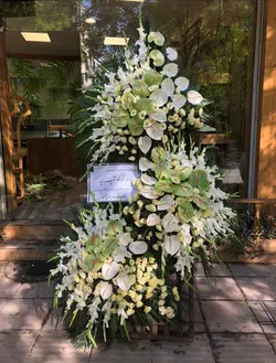 تاج گل ترحیم ۳ طبقه