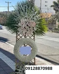 تاج گل ترحیم طبیعی 576