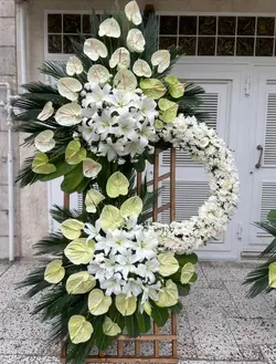 تاج گل دو طبقه حلال