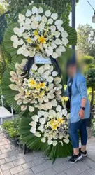 تاج گل لاکچری و شیک شماره 73