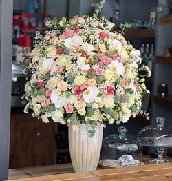 جام گل لوکس برای تبریک ترفیع درجه و ارتقای شغلی مدیر 532