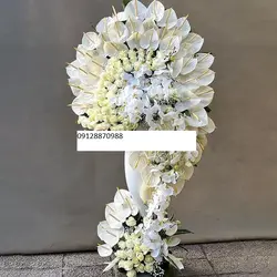 جام گل لوکس سفید