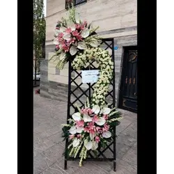 خرید تاج گل ارسال به مسجد امام رضا (ع) محله شهرک آزادی تهران t326