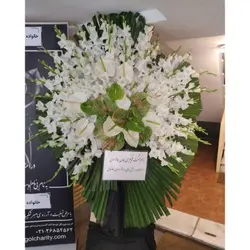 خرید تاج گل ارسال به مسجد امیرالمؤمنین سرآسیاب کرج t1293