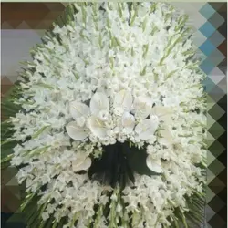 خرید تاج گل ارسال به مسجد صاحب الزمان محله علی آباد تهران t232