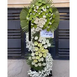 خرید تاج گل ارسال به مسجد صاحب الزمان خوبستانی ها ورامین t1468