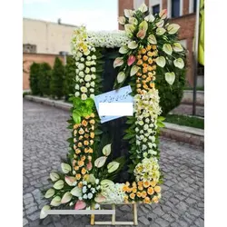 خرید تاج گل از گل فروشی تهران کوچه طوطی t2595