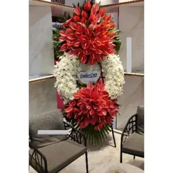 خرید تاج گل از گل فروشی تهران کوچه ولیعصر t2689