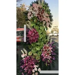 خرید تاج گل از گل فروشی شهرک راه آهن تهران t2782