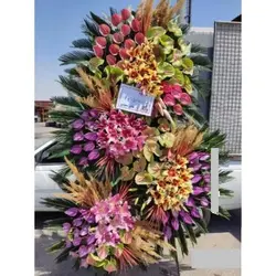 خرید تاج گل از گل فروشی شهرک سجادیه تهران t2795