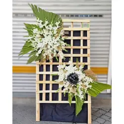 خرید تاج گل از گل فروشی شهرک لاله تهران t2373