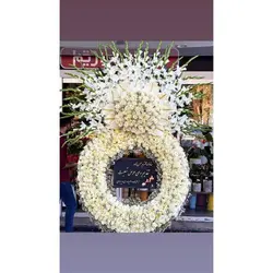 خرید تاج گل از گل فروشی کوچه پاریس تهران t2459