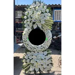 خرید تاج گل از گل فروشی کوچه تهران لولاگر t2299