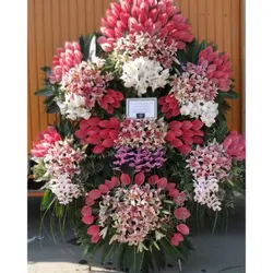 خرید تاج گل از گل فروشی کوچه رنگی تهران t2543