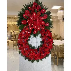 خرید تاج گل از گل فروشی کوچه قادری تهران t2634