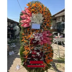 خرید تاج گل از گل فروشی کوچه هاتف تهران t2696