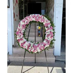 خرید تاج گل از گل فروشی محله تهران سعادت آباد t2895