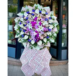 خرید تاج گل از گل فروشی محله چهاردانگه تهران t2845