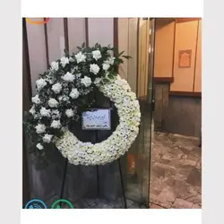 خرید تاج گل از گل فروشی منطقه 7 خیابان شریعتی تهران t2292