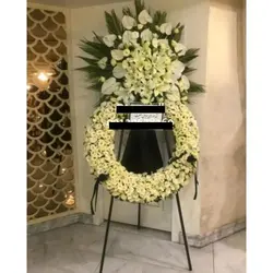 خرید تاج گل از گل فروشی منطقه تهران عباس آباد t2162